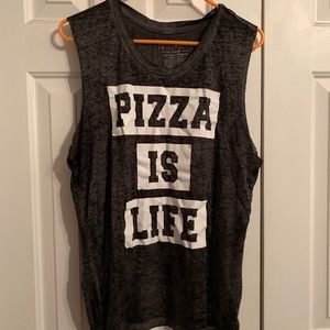 Pizza is life tank top size XL from Target